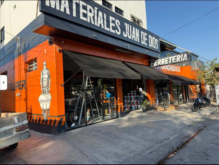 Fachada Materiales Juan de Dios